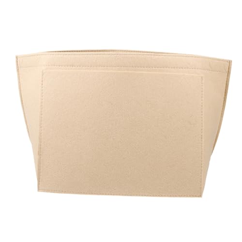 FONDOTIN Filz Handtaschen-Organizer-Einsatz Für Damen Leicht Und Tragbar Mit Viel Stauraum Für Kosmetika Und Persönliche Gegenstände Schlicht Und Modern von FONDOTIN