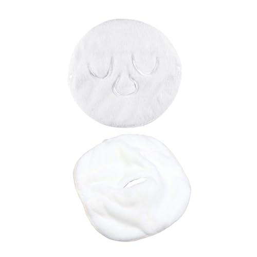FONDOTIN Gesichtsmaske Hot Cold Tücher Teilig Mikrowellengeeignet Weiche Fleece Gesichts Handtücher zur Hautpflege und Entspannung für Frauen und Beauty Anwendungen von FONDOTIN