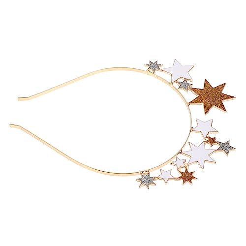 FONDOTIN Glitzernder Stern haarreif mit Funkelnden Strasssteinen Eleganter Damen haarreifen für Party Weihnachten Geburtstage und Festliche Anlässe Komfortabel und Rutschfest Modisches von FONDOTIN
