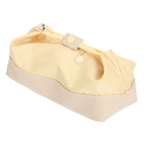 FONDOTIN Große Federmappe Polyester Stiftetasche mit Hoher Kapazität Langlebig und Tragbar Stilvolle Kosmetiktasche für Mädchen Ästhetische Koreanische Schreibwaren Aufbewahrungstasche von FONDOTIN