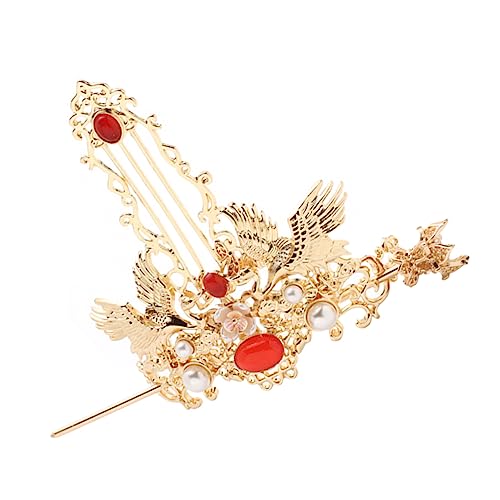 FONDOTIN Haarkrone Haarstab Set Traditionelles Chinesisches Haarzubehör für und Mädchen Antike Haarnadel im Klassischen Design für Hochzeiten Cosplay und Festliche Anlässe FONDOTIN Haarkrone Haarstab Set Traditionelles Chinesisches Haarzubehör für und Mädchen Antike Haarnadel im Klassischen Design für Hochzeiten Cosplay und Festliche Anlässe von FONDOTIN
