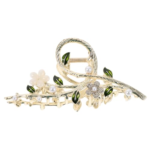 FONDOTIN Haarspange Mit Katzenaugen Blume Haarklammern Mit Blume Rutschfeste Metallklammern Metall Haarklammern Hawaii Metallklammern Für Frauen von FONDOTIN