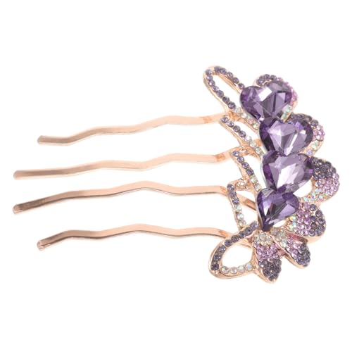 FONDOTIN Hochwertiger Haarkamm mit Funkelnden Kristallen Dekoratives Haarschmuck accessoire für Frauen Eleganter Brautschmuck für Hochzeit und Festliche Frisuren Vielseitig Einsetzbar FONDOTIN Hochwertiger Haarkamm mit Funkelnden Kristallen Dekoratives Haarschmuck accessoire für Frauen Eleganter Brautschmuck für Hochzeit und Festliche Frisuren Vielseitig Einsetzbar von FONDOTIN