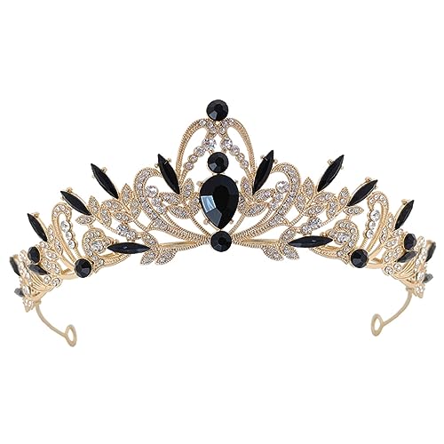 FONDOTIN Hochzeit Tiara Krone mit Strass Stirnband für Braut Geburtstagskronen Hochzeitskopfschmuck Verstellbar und Langlebig für Besondere FONDOTIN Hochzeit Tiara Krone mit Strass Stirnband für Braut Geburtstagskronen Hochzeitskopfschmuck Verstellbar und Langlebig für Besondere von FONDOTIN