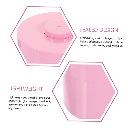 FONDOTIN Kompakter Lash Storage Organizer aus Langlebiger Kleber Vorratsbehälter für Wimpernverlängerung Platzsparend und Tragbar für Zuhause Reise und Kosmetikstudio von FONDOTIN