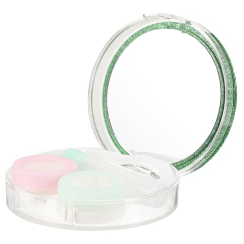 FONDOTIN Kontaktlinsenbehälter Reise Klein Farbig Dicht Schließend Leicht Tragbar Kosmetik Aufbewahrung Box für Damen und Outdoor Nutzung Farbe Farbe FONDOTIN Kontaktlinsenbehälter Reise Klein Farbig Dicht Schließend Leicht Tragbar Kosmetik Aufbewahrung Box für Damen und Outdoor Nutzung Farbe Farbe von FONDOTIN