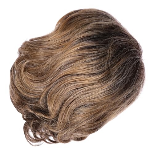 FONDOTIN Kurze Lockige Perücke für Damen Lace Front Perücke Stylisches Design für Cosplay und Alltag FONDOTIN Kurze Lockige Perücke für Damen Lace Front Perücke Stylisches Design für Cosplay und Alltag von FONDOTIN