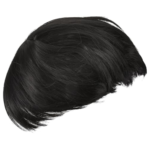 FONDOTIN Kurzhaar perücke Damen Gerade Leichte Glatte Mütze für Kostüm Party looks Bequemes Material Modischer Schnitt Einfache Anwendung Schwarzer Haarschnitt stil FONDOTIN Kurzhaar perücke Damen Gerade Leichte Glatte Mütze für Kostüm Party looks Bequemes Material Modischer Schnitt Einfache Anwendung Schwarzer Haarschnitt stil von FONDOTIN