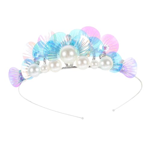 FONDOTIN Mädchen Tiara Haarschmuck Strass Haarband Kindergeburtstag Cosplay Haarschmuck Elegant Langlebig Sicher für von FONDOTIN
