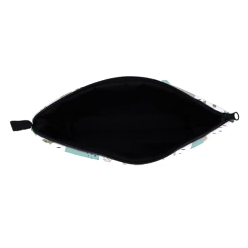 FONDOTIN Dinosaurier Druck Make up Tasche Tragbare Handtasche Für Damen Kosmetik Aufbewahrungstasche Für Reisen Outdoor Fitnessstudio Polyestermaterial Mit Einzigartigem Design von FONDOTIN