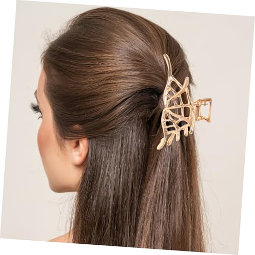 FONDOTIN Metal Spiderweb Haarklammer Krallenclip Starker Halt Komfortabel für Frauen und Mädchen Party Alltag Geeignet von FONDOTIN