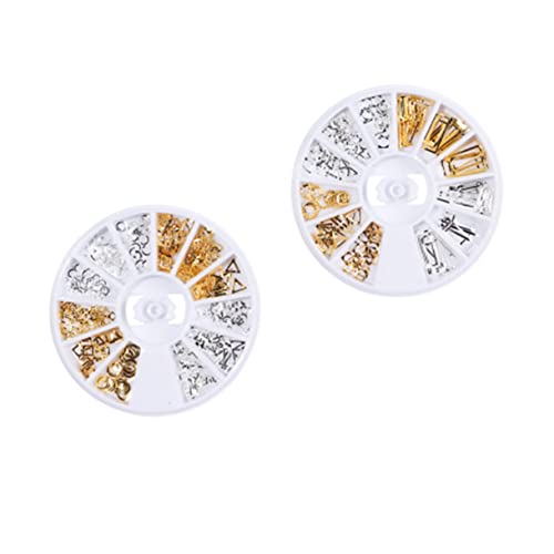 FONDOTIN Metall Nagelniete Geometrische Form Nietendekoration Maniküreniete Diy Fingernagel Patch Metallniete Maniküre Zubehör Für Salon Und Heimgebrauch FONDOTIN Metall Nagelniete Geometrische Form Nietendekoration Maniküreniete Diy Fingernagel Patch Metallniete Maniküre Zubehör Für Salon Und Heimgebrauch von FONDOTIN