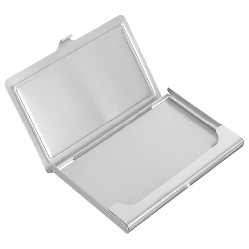FONDOTIN Metall Visitenkartenetui Sublimationsbox Hitzebeständiger Kartenhalter Robuste Schutzbox für Büro Lehrer Studenten Geschenk DIY Leicht und Langlebig von FONDOTIN
