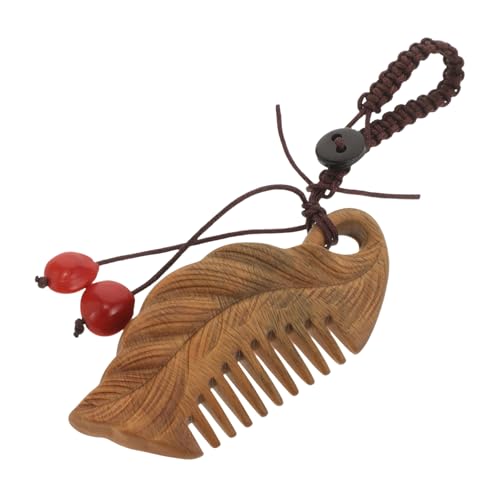 FONDOTIN Mini Holz Kamm Anhänger aus Sandelholz Kompakter Haarkamm Schlüsselanhänger für Friseurinnen Tragbarer Stilvoller Haarstylist Geschenkanhänger Individuell für Damen und FONDOTIN Mini Holz Kamm Anhänger aus Sandelholz Kompakter Haarkamm Schlüsselanhänger für Friseurinnen Tragbarer Stilvoller Haarstylist Geschenkanhänger Individuell für Damen und von FONDOTIN