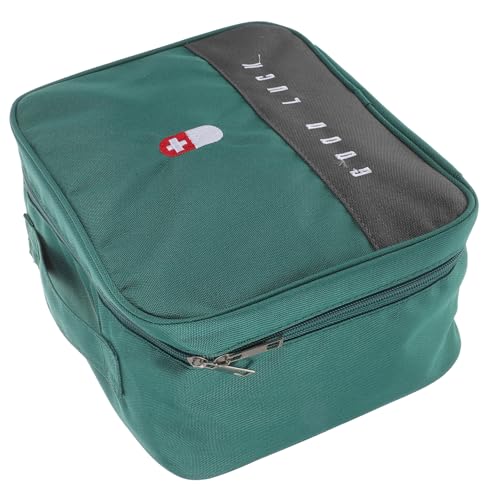 FONDOTIN Multifunktionale Medizin Aufbewahrungstasche Große Kapazität Tragbar Medizinbox Reise Medizintasche für Camping Wandern Kosmetik Organizer von FONDOTIN
