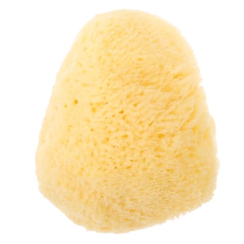 FONDOTIN Natürlicher Gesichtsschwamm Sanftes Peeling Weicher Reinigungsschwamm Tragbar Für Tägliche Gesichtsreinigung Und Make Up Entfernung von FONDOTIN