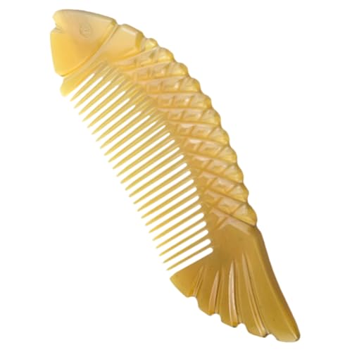 FONDOTIN Natürlicher Kopfhautkamm Kleines Tragbares Haar Pick mit Komfortabler Massagefunktion Langlebig und Ergonomisch für Vielseitige Haartypen für Damen Zufällige Farbe Zufällige Farbe von FONDOTIN