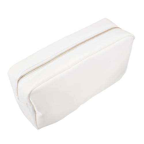 FONDOTIN Nylon Make up Tasche Wasserabweisend Großer Kosmetik Organizer Leicht und Kompakt für Reisen Business Alltag Beige FONDOTIN Nylon Make up Tasche Wasserabweisend Großer Kosmetik Organizer Leicht und Kompakt für Reisen Business Alltag Beige von FONDOTIN