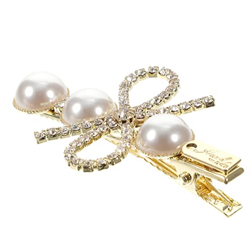FONDOTIN Perlen Haarklammer mit Funkelnden Strasssteinen Haarnadel für Frauen und Mädchen Eleganter Haarschmuck für Hochzeiten Partys und Alltag Vielseitig Kombinierbar Glänzende FONDOTIN Perlen Haarklammer mit Funkelnden Strasssteinen Haarnadel für Frauen und Mädchen Eleganter Haarschmuck für Hochzeiten Partys und Alltag Vielseitig Kombinierbar Glänzende von FONDOTIN
