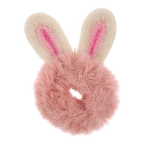 FONDOTIN Plüsch Haargummi mit Tierohren Elastisches Haarband Weich und Bequem Stylischer Haarschmuck für Mädchen Geeignet für Weihnachten Party Geburtstag Langlebig und Schonend für Haare von FONDOTIN