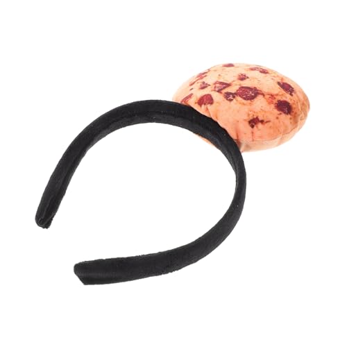 FONDOTIN Plüsch Keks Haarband Cartoon Design Weiches Party Stirnband für Mädchen Sicherer Sitz Verspieltes Festliches Accessoire Lustiger Keks Kopfschmuck für Karneval und Fasching FONDOTIN Plüsch Keks Haarband Cartoon Design Weiches Party Stirnband für Mädchen Sicherer Sitz Verspieltes Festliches Accessoire Lustiger Keks Kopfschmuck für Karneval und Fasching von FONDOTIN