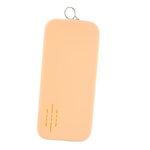 FONDOTIN Reise Kosmetiktasche aus Langlebigem Silikon mit Reißverschluss Kompakt und Leicht Multifunktionaler Make up Pinselhalter und Lippenstift Organizer für Damen Unterwegs für Camping von FONDOTIN