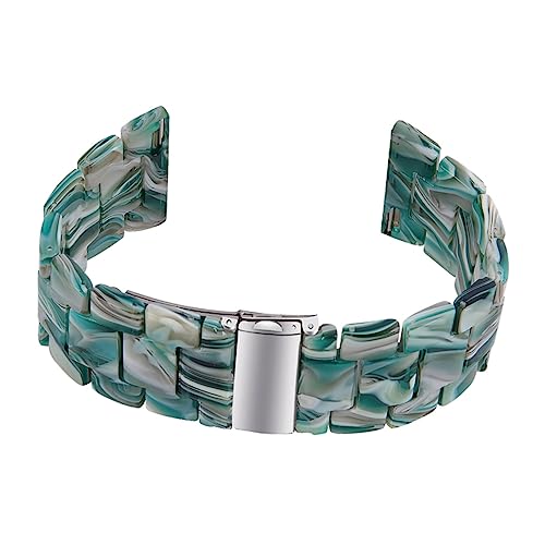 FONDOTIN Resin Uhrenarmband für Hitze und Wasserbeständiges Ersatzband Flexibles Dekoratives Armband Abriebfestes Design Komfortabel und Modisch von FONDOTIN