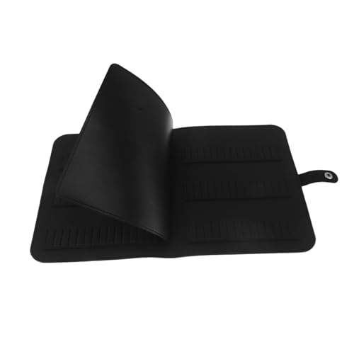 FONDOTIN Schlangenleder-Optik Nagelbohrer Aufbewahrungstasche Schlagfeste Nagelbohrer Organizer Tasche Großes Fassungsvermögen Für Reisen Salon Zuhause von FONDOTIN