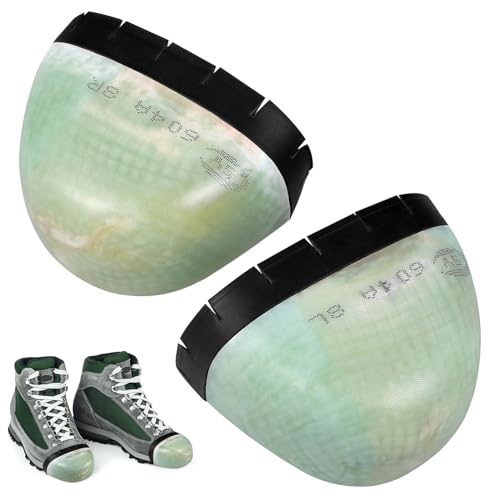 FONDOTIN Sicherheits Zehenschutz Stahlkappen für Arbeitsschuhe Stoßfest und Durchtrittsicher Schutzkappen für BAU Garten Vielseitiger Zehenschutz für Erwachsene von FONDOTIN