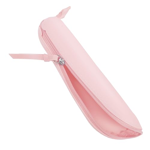 FONDOTIN Silikon Make Up Pinsel Aufbewahrungsbeutel Reise Kosmetiktasche mit Reißverschluss Ergonomisch Weich Kompakt Für Foundation Lidschatten Eyeliner Pinsel Organizer Damen von FONDOTIN