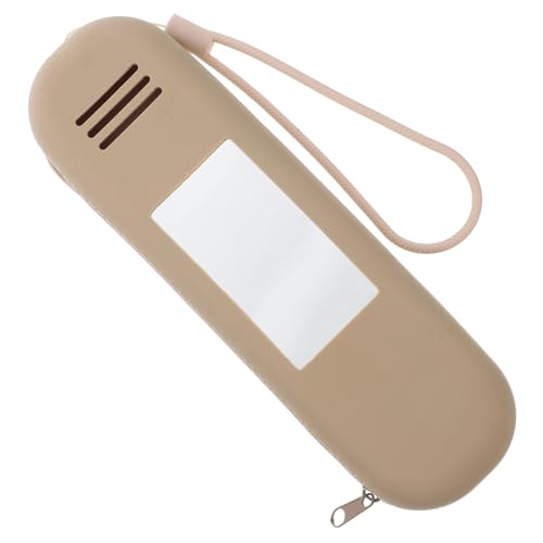 FONDOTIN Silikon-Make-up-pinseltasche Mit Integriertem Spiegel Organizer Für Kosmetikpinsel Schwämme Und Zubehör Tragbar Für Reisen Und Alltag von FONDOTIN