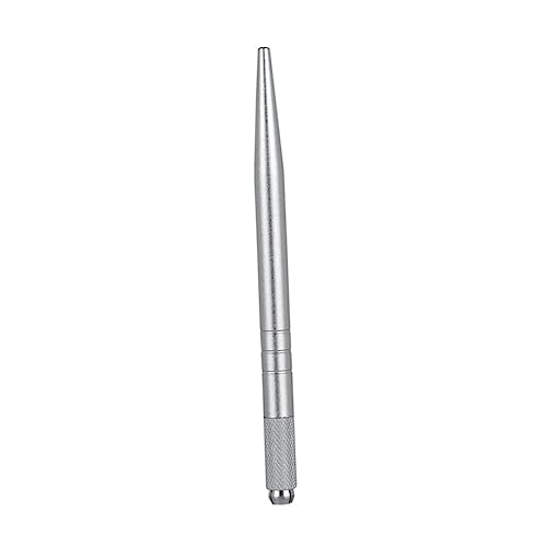 FONDOTIN Slender Pointed Augenbrauenstift Dünner Single End Pen für Mehrzweck Augenbrauen Stickerei Manuelle Anwendung Silber FONDOTIN Slender Pointed Augenbrauenstift Dünner Single End Pen für Mehrzweck Augenbrauen Stickerei Manuelle Anwendung Silber von FONDOTIN
