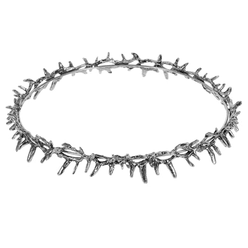 FONDOTIN Stacheldraht Krone Haarschmuck für Damen Party Accessoire für Mottopartys und Feiern Mittelalterliche Krone für Hochzeiten Tragbar und Leicht von FONDOTIN