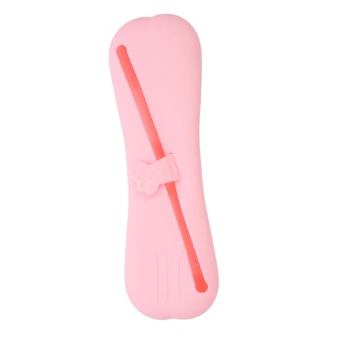 FONDOTIN Tragbarer Silikon Kosmetik Pinsel Organizer Aufbewahrungstasche für Make up Künstler Leichtes Langlebiges Reise etui für Make up Pinsel und Lippenstifte Ergonomisch und Kompakt von FONDOTIN