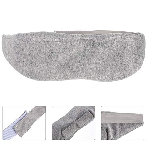 FONDOTIN Verstellbare Schlafmaske aus Memory schaum Blickdicht und Komfortabel mit Flexiblem Kopfband für Reisen Zuhause und Erholsamen Schlaf bei Frauen und Männern von FONDOTIN