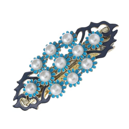 FONDOTIN Vintage Chinesischer Haarclip mit Perlenblumen Dekorative Metall Haarspange im Traditionellen Ethno Stil Langlebiger Haarklammer Accessoire für Damen und Mädchen Vielseitig FONDOTIN Vintage Chinesischer Haarclip mit Perlenblumen Dekorative Metall Haarspange im Traditionellen Ethno Stil Langlebiger Haarklammer Accessoire für Damen und Mädchen Vielseitig von FONDOTIN