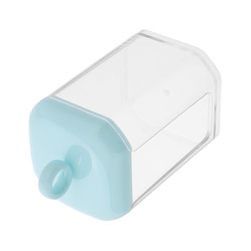 FONDOTIN Wattestäbchen Organizer mit Deckel Aufbewahrungsbox für Wattepads und Zahnstocher Multifunktionaler Kosmetikbehälter Staubdicht Großer Stauraum für Badezimmer und Schminktisch von FONDOTIN