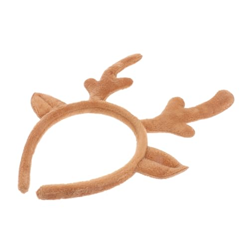FONDOTIN Weihnachtlicher Rentier Haarreif Geweih Stirnband Festlicher Haarschmuck Party Zubehör für Mädchen FONDOTIN Weihnachtlicher Rentier Haarreif Geweih Stirnband Festlicher Haarschmuck Party Zubehör für Mädchen von FONDOTIN