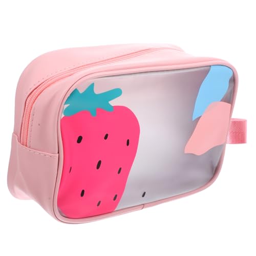 FONDOTIN wasserdichte Schwimmtasche mit Nass trocken trennung Kompakte Reise Kosmetiktasche Handliche Make up Organizer Tasche für Damen Leicht zu Reinigen für Strand Fitness und Alltag von FONDOTIN