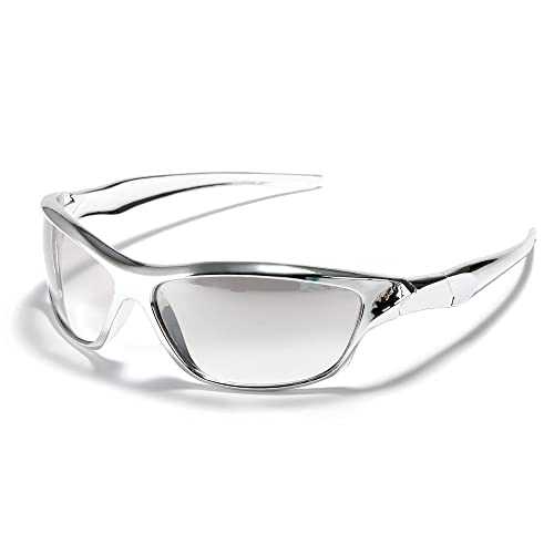 Mode Sport Harz Sonnenbrille Damen Herren Luxus Designer Steampunk Brille Gothic Outdoor, E01 Schwarz, wie Fotos zeigen Mode Sport Harz Sonnenbrille Damen Herren Luxus Designer Steampunk Brille Gothic Outdoor, E01 Schwarz, wie Fotos zeigen von FOOOZ