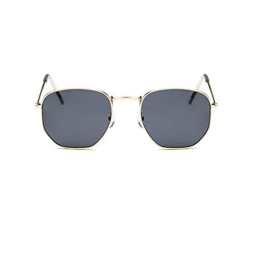 Vintage Metall Männer Sonnenbrille Marke Designer Sonnenbrille Frauen Weibliche Klassische Fahren Brillen Uv400,6 von FOOOZ