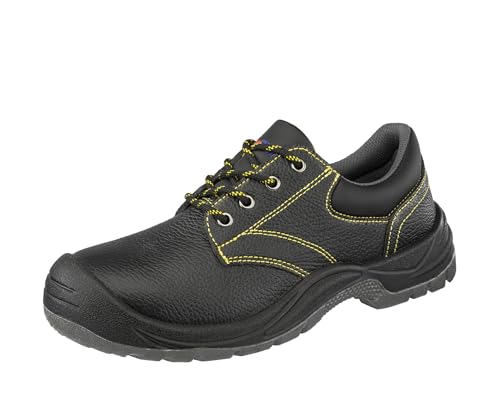FOOTGUARD Sicherheitsschuhe Focus Low S3 Herren Stahlkappe Rutschhemmend Schwarz Größe 41 von FOOTGUARD