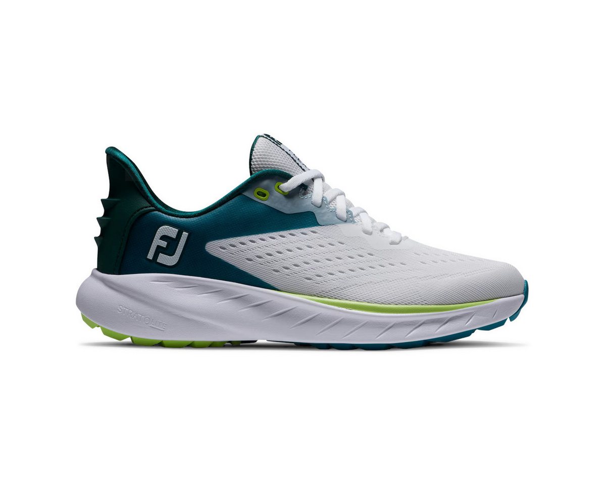 FOOTJOY FootJoy Golfschuh Flex XP Weiß/Aquamarin Damen UK 5,5 Golfschuh von FOOTJOY