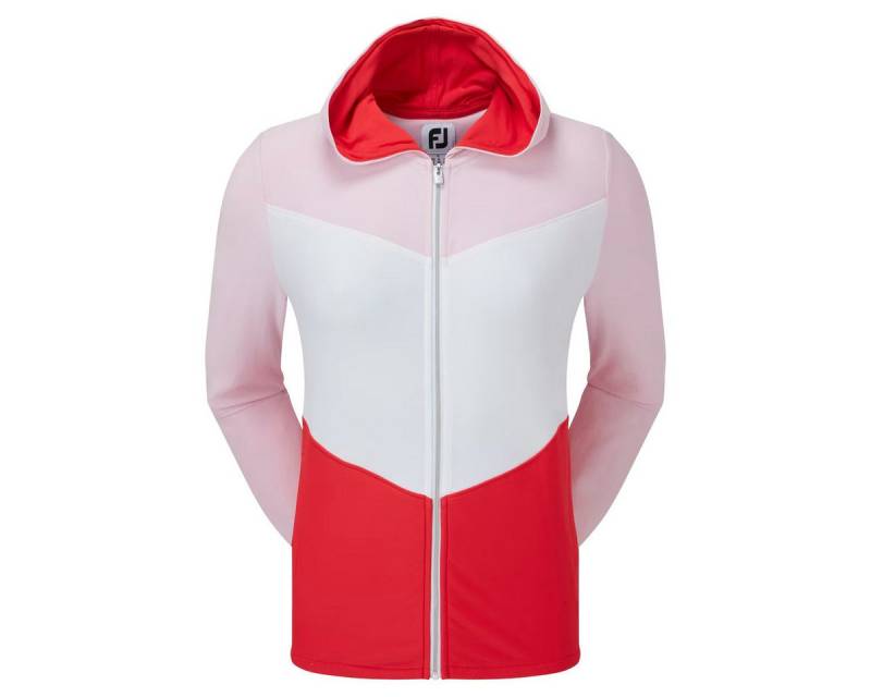 FOOTJOY Longsweatshirt FootJoy Midlayer Performance Full-Zip Pink/Rot Damen von FOOTJOY