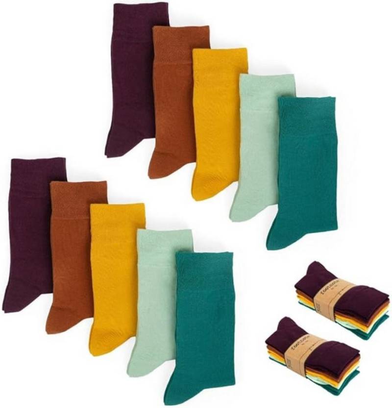 FOOTNOTE Komfortsocken Jonson (10-Paar) Baumwollsocken, atmungsaktiv, Premium Qualität von FOOTNOTE