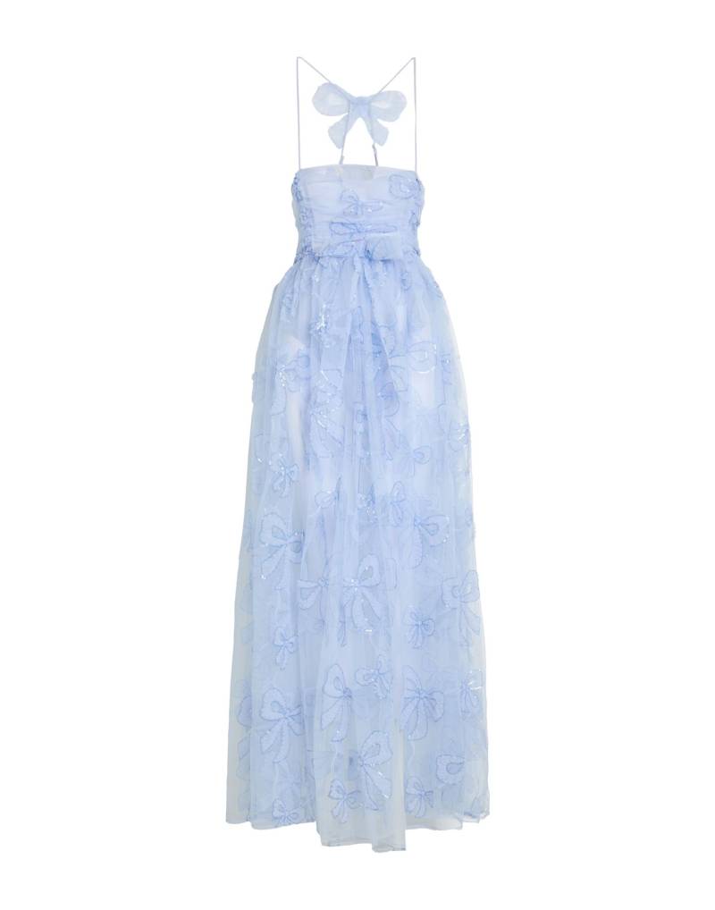 FOR LOVE & LEMONS Maxi-kleid Damen Hellblau von FOR LOVE & LEMONS