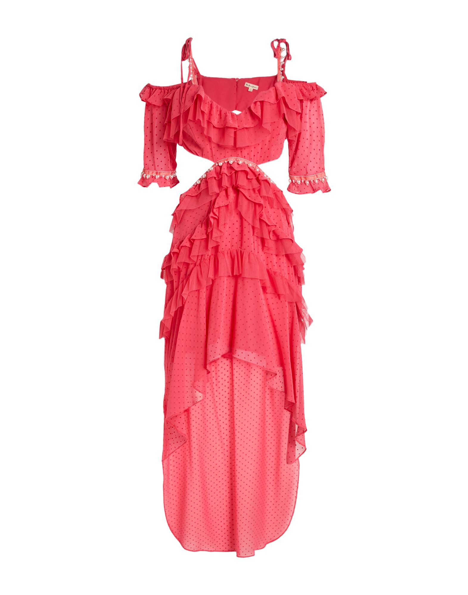 FOR LOVE & LEMONS Maxi-kleid Damen Koralle FOR LOVE & LEMONS Maxi-kleid Damen Koralle von FOR LOVE & LEMONS