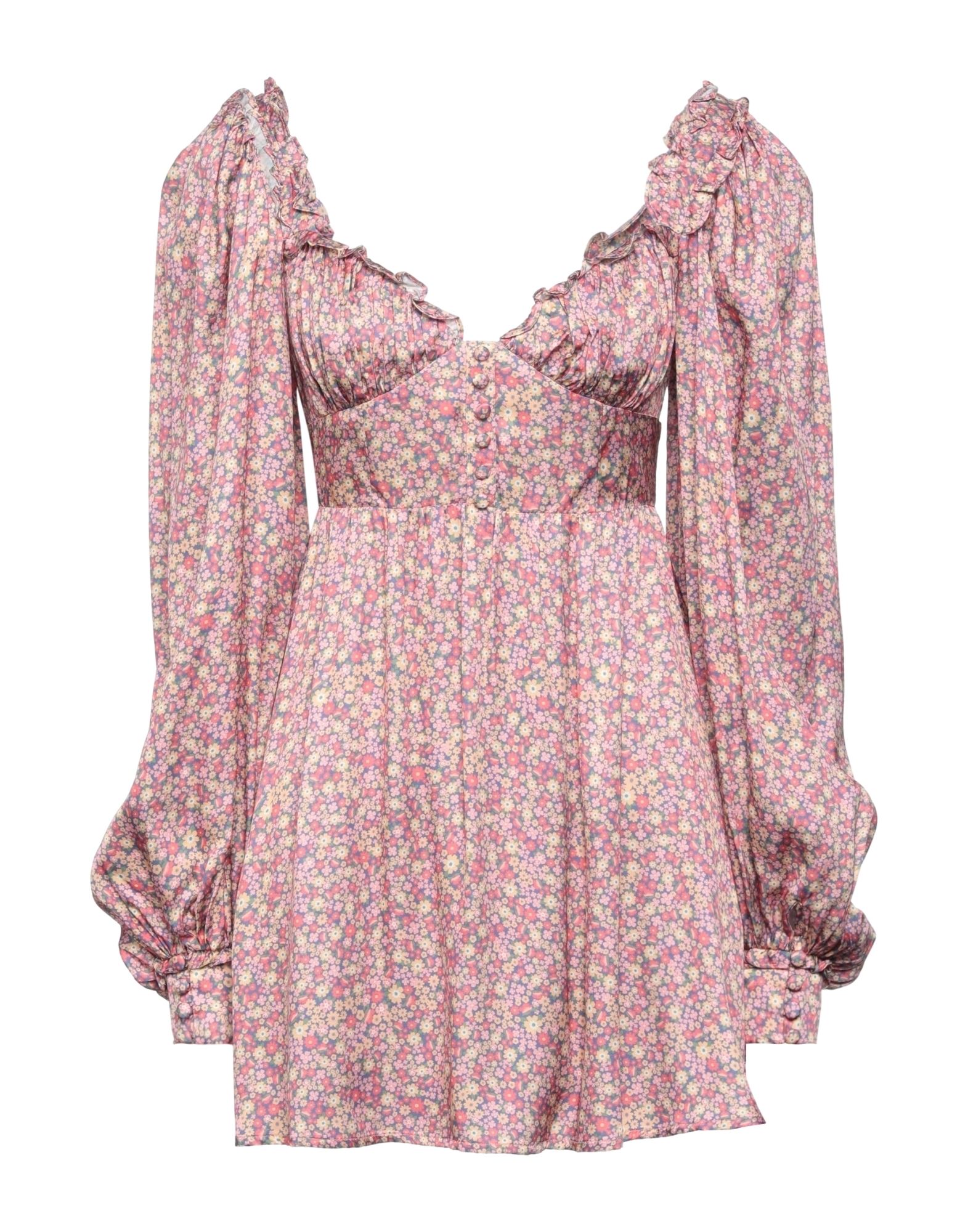 FOR LOVE & LEMONS Mini-kleid Damen Fuchsia FOR LOVE & LEMONS Mini-kleid Damen Fuchsia von FOR LOVE & LEMONS