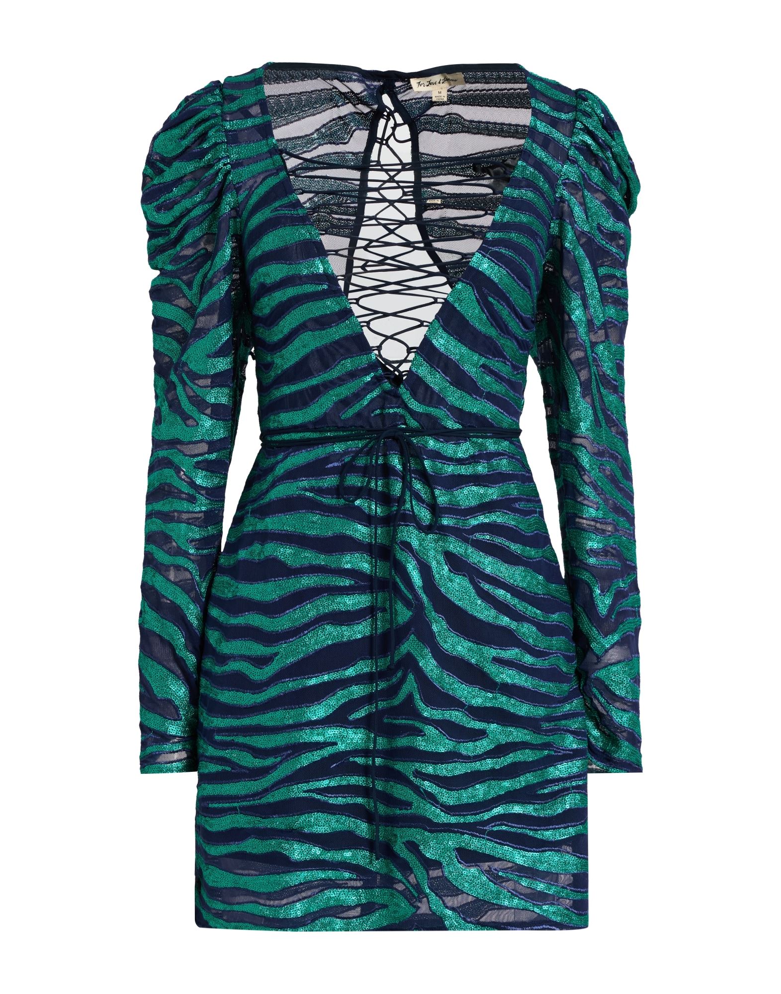 FOR LOVE & LEMONS Mini-kleid Damen Marineblau von FOR LOVE & LEMONS