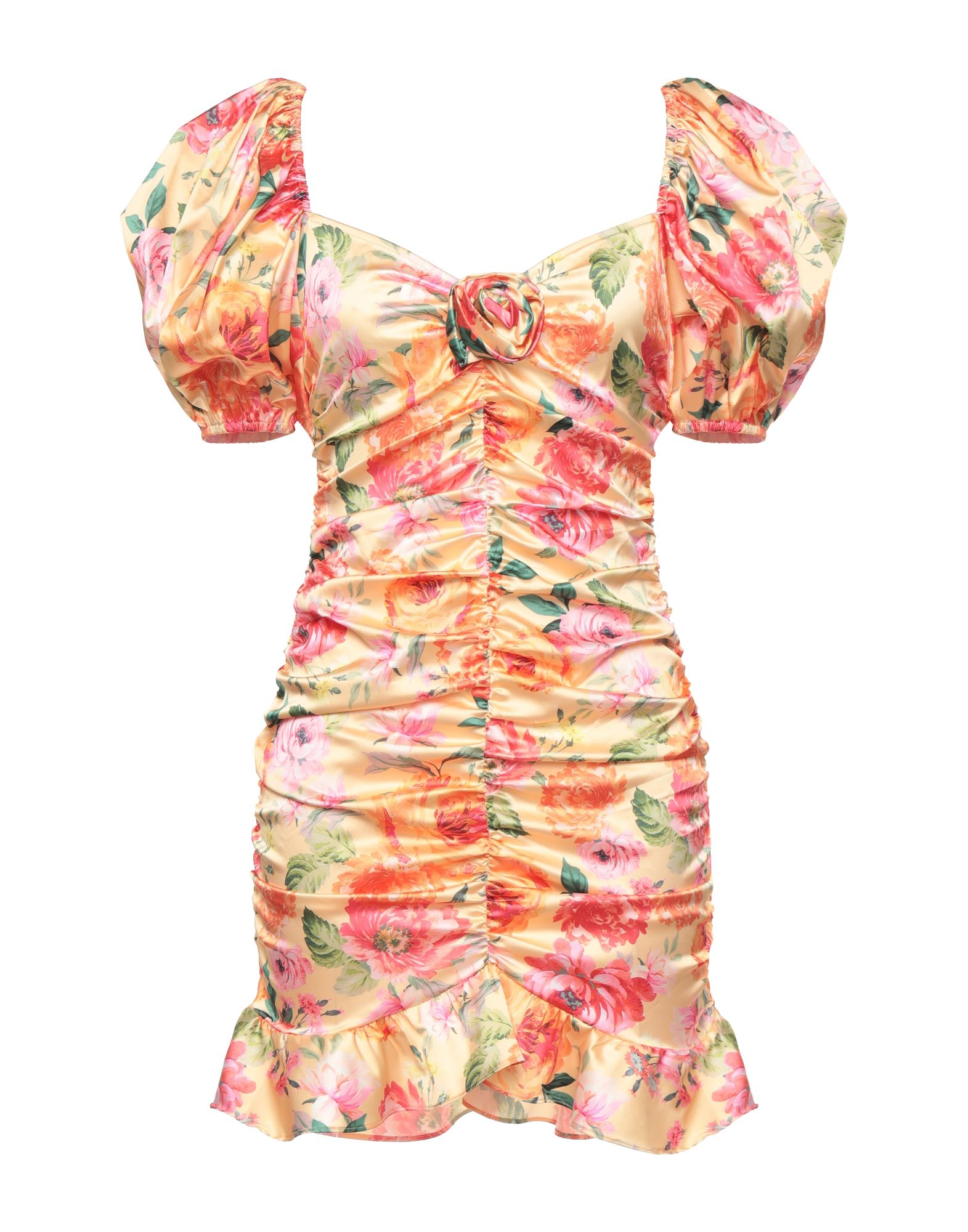 FOR LOVE & LEMONS Mini-kleid Damen Pfirsich FOR LOVE & LEMONS Mini-kleid Damen Pfirsich von FOR LOVE & LEMONS